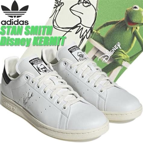 adidas Originals x Disney Kermit the Frog Stan Smith sneakers in 